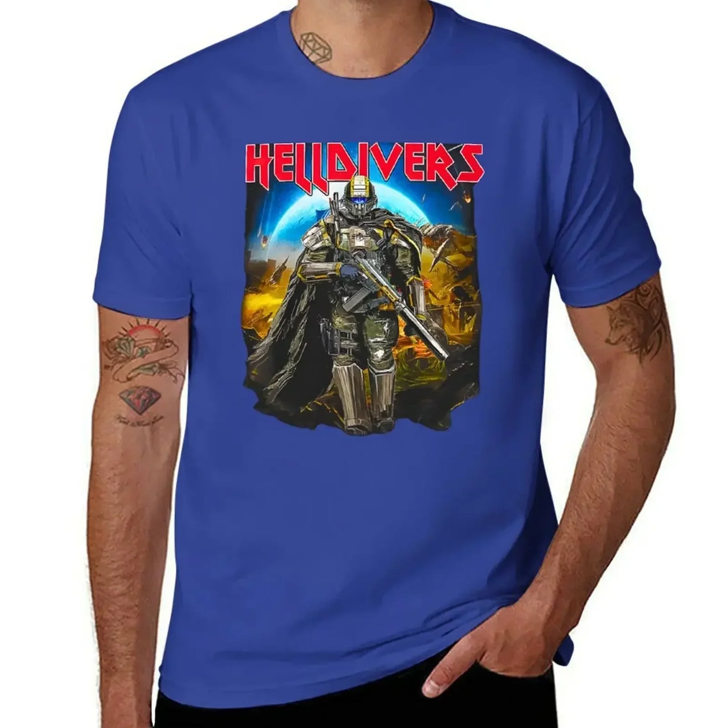 Helldivers T-Shirt - Skull