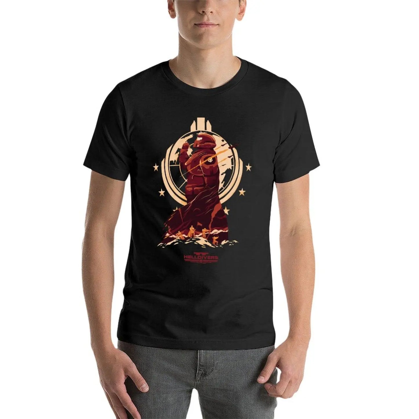 Helldivers T-Shirt - Verteidige die Demokratie
