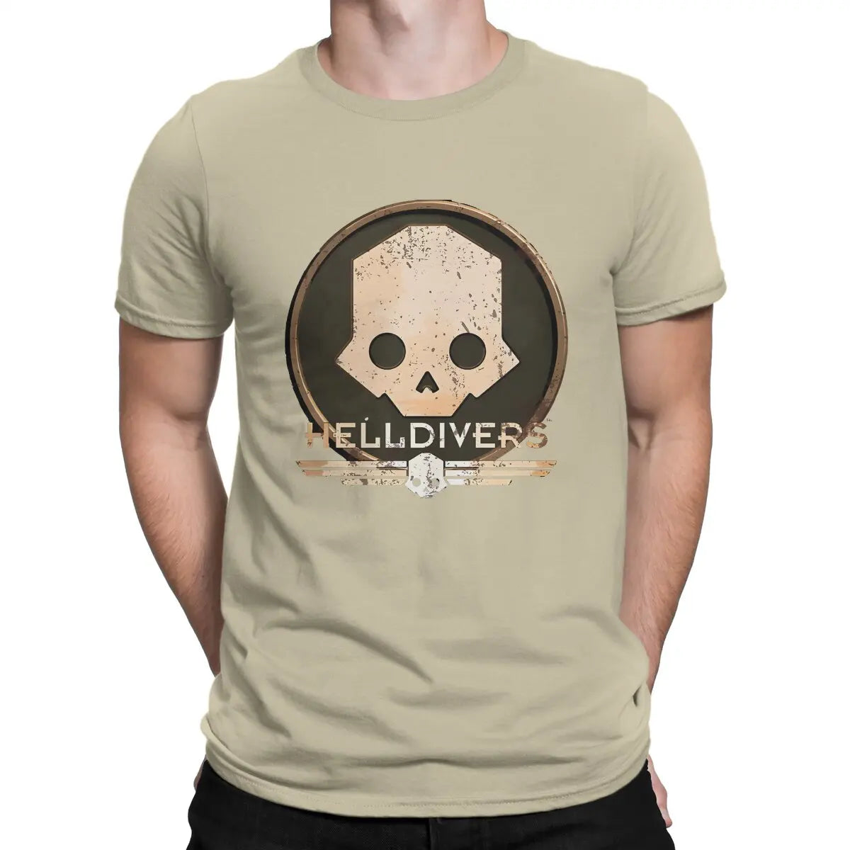 Helldivers T-Shirt - Logo Skull