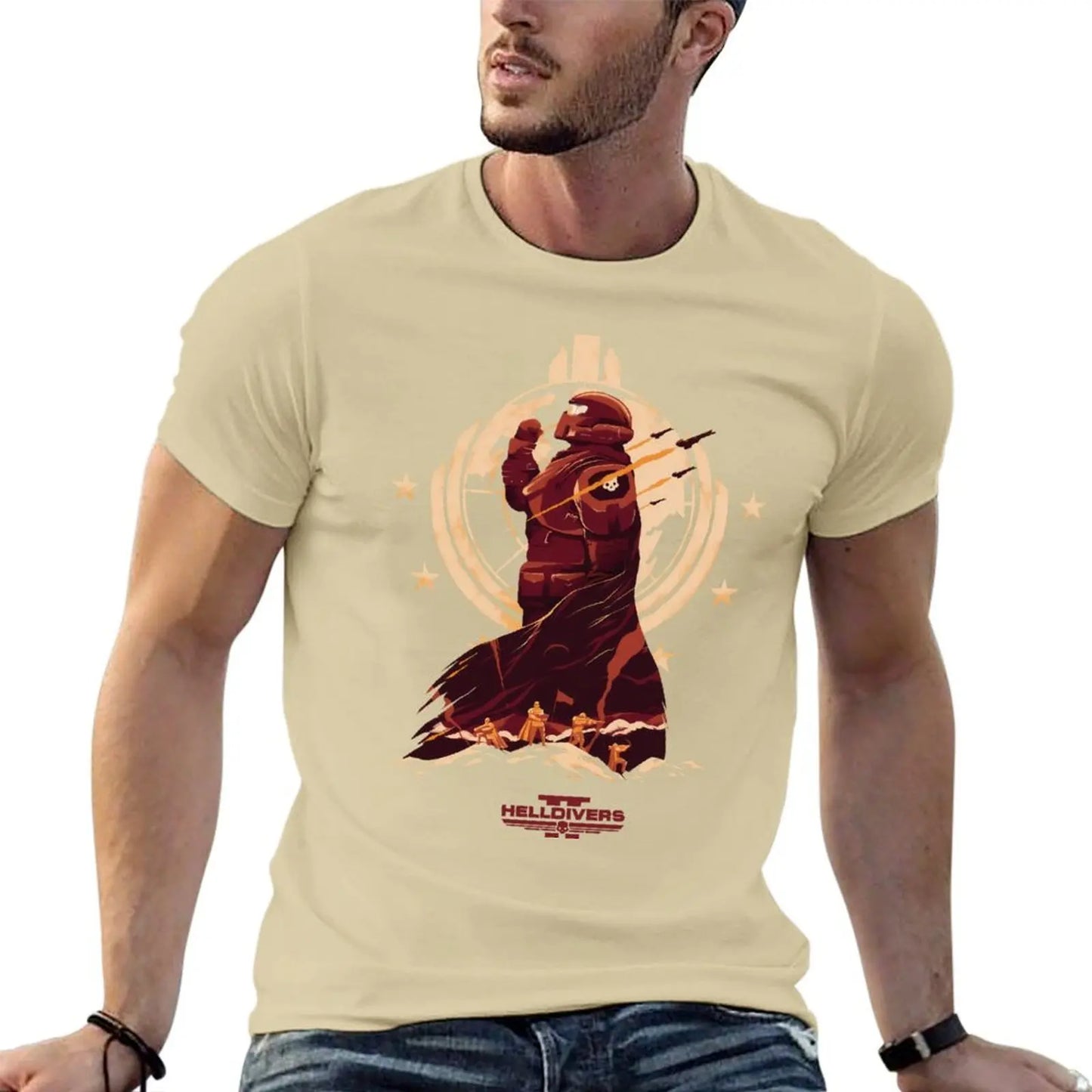 Helldivers T-Shirt - Verteidige die Demokratie