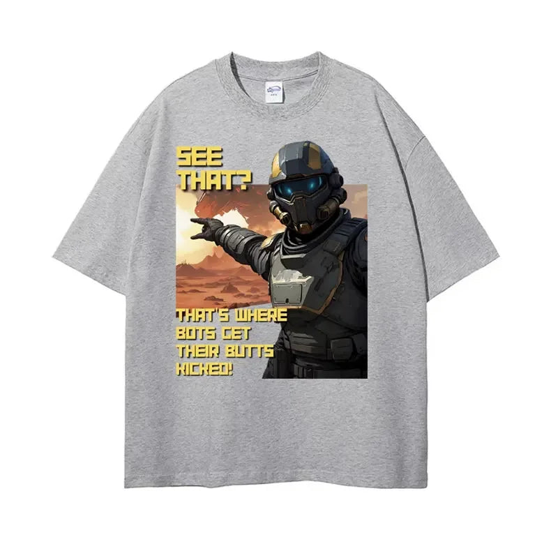 Helldivers T-Shirt - Sehen Sie das