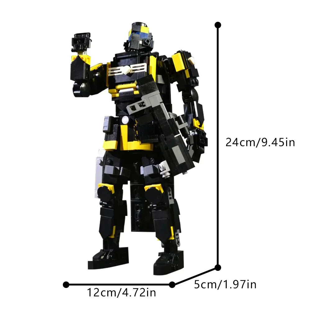 Helldivers 2 B-01 Tactical Armor Figure