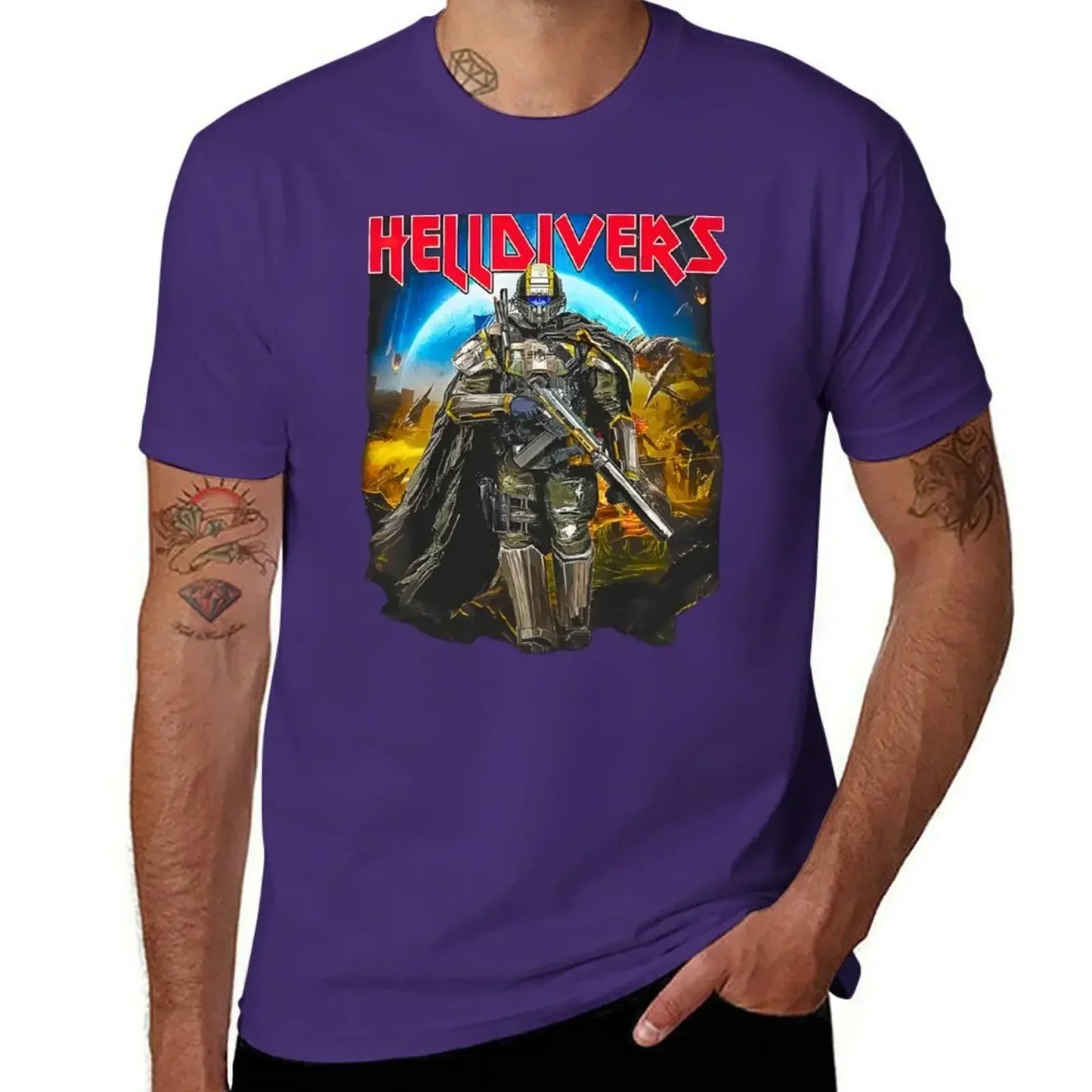 Helldivers T-Shirt - Skull