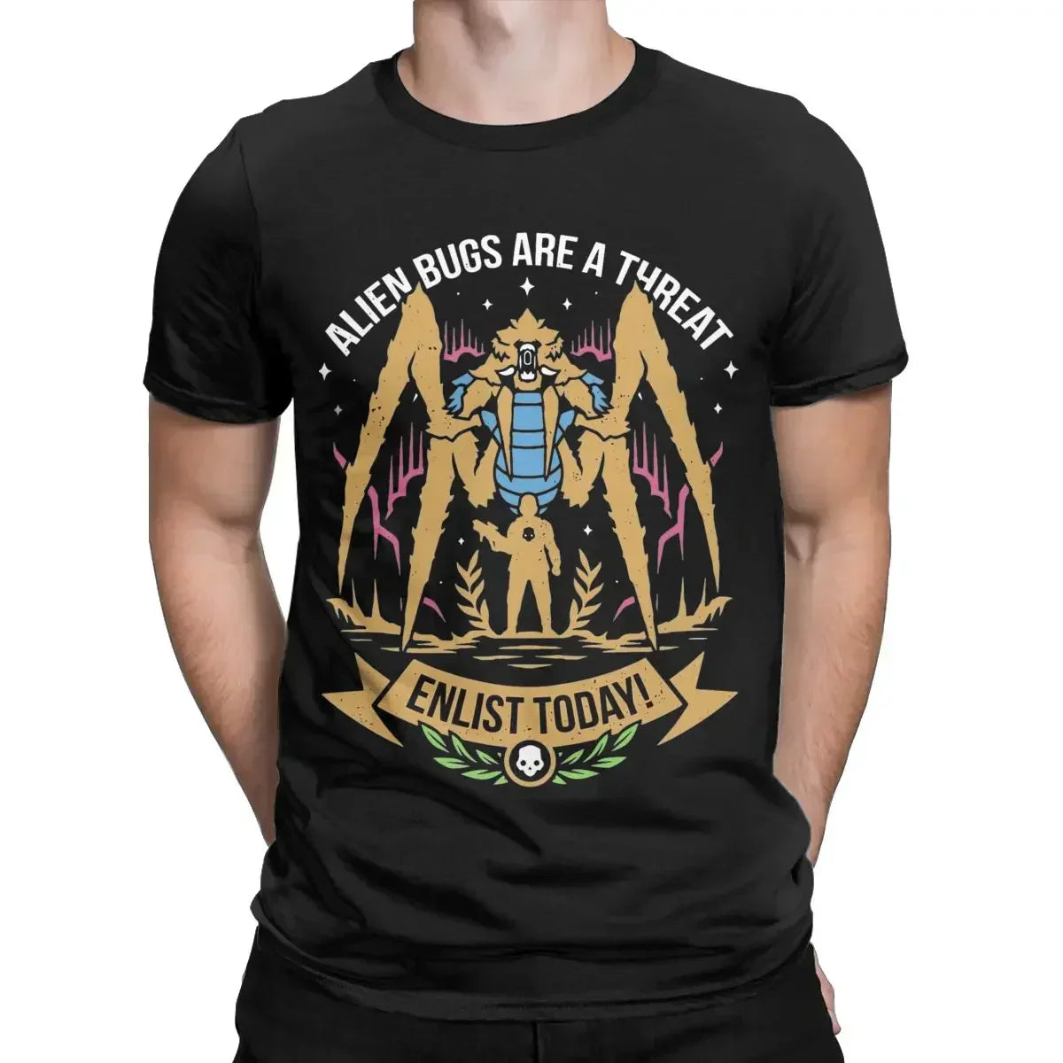 Helldivers T-Shirt - Alien Bugs