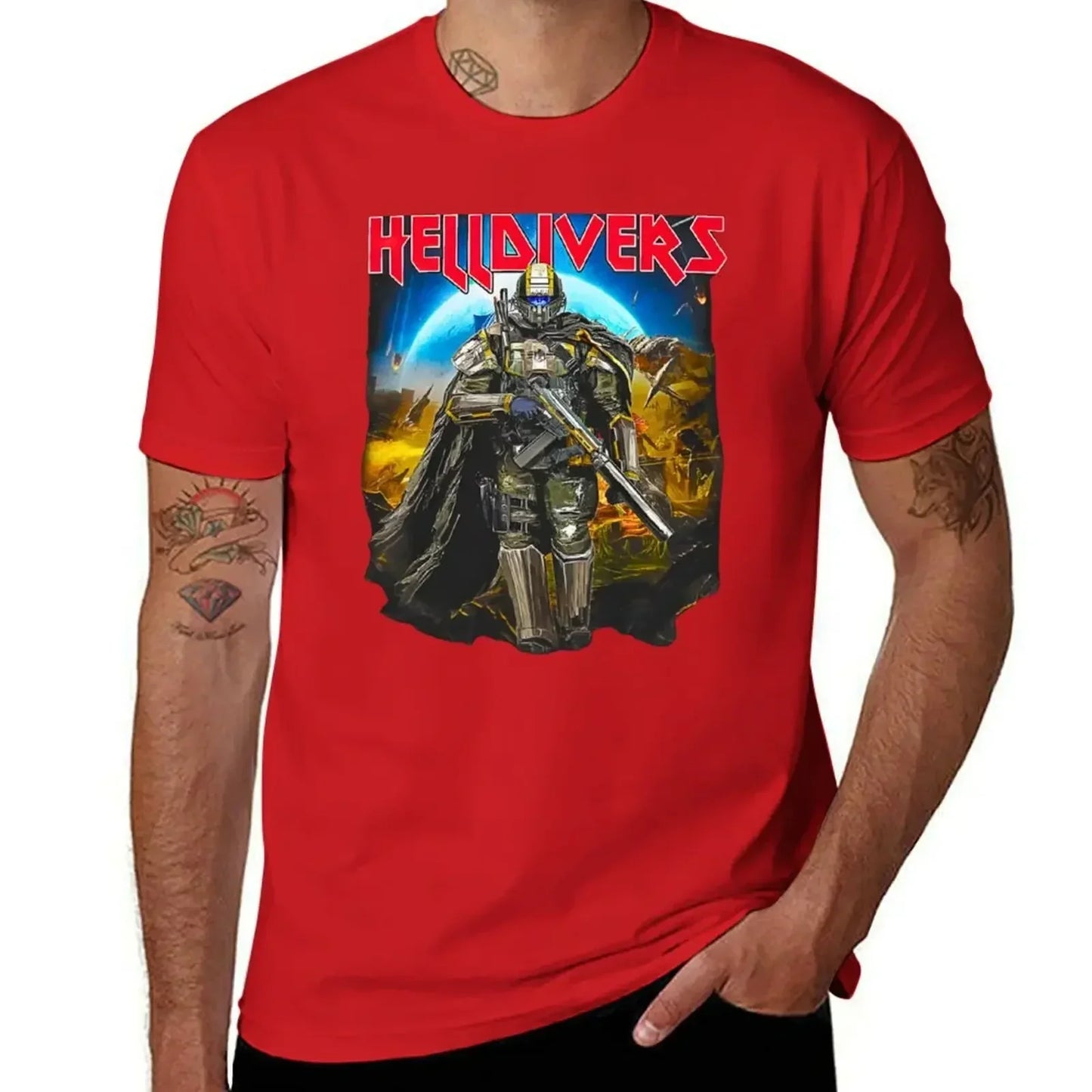 Helldivers T-Shirt - Skull