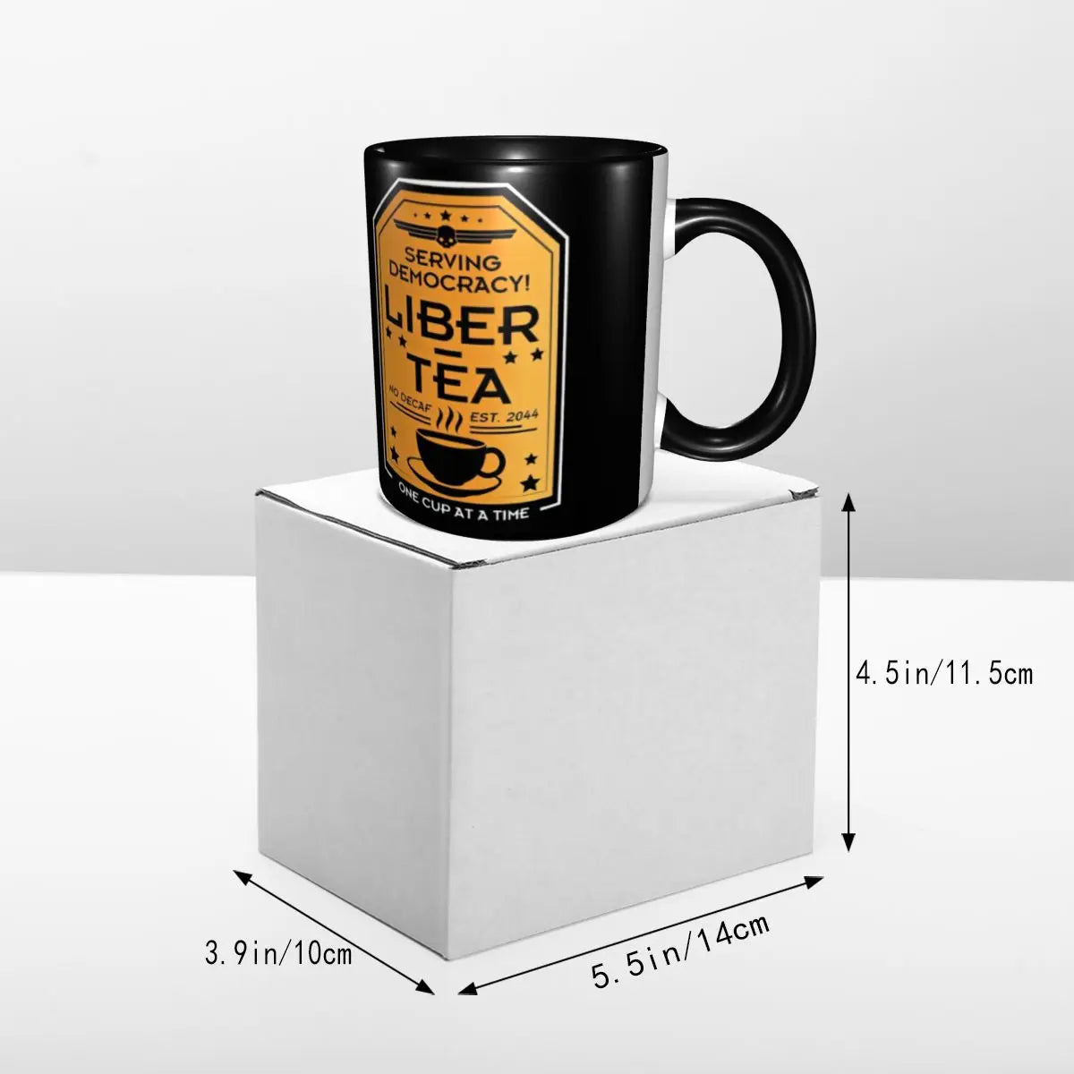 Tasse Helldivers - Tasse de thé Liber-Tea du matin