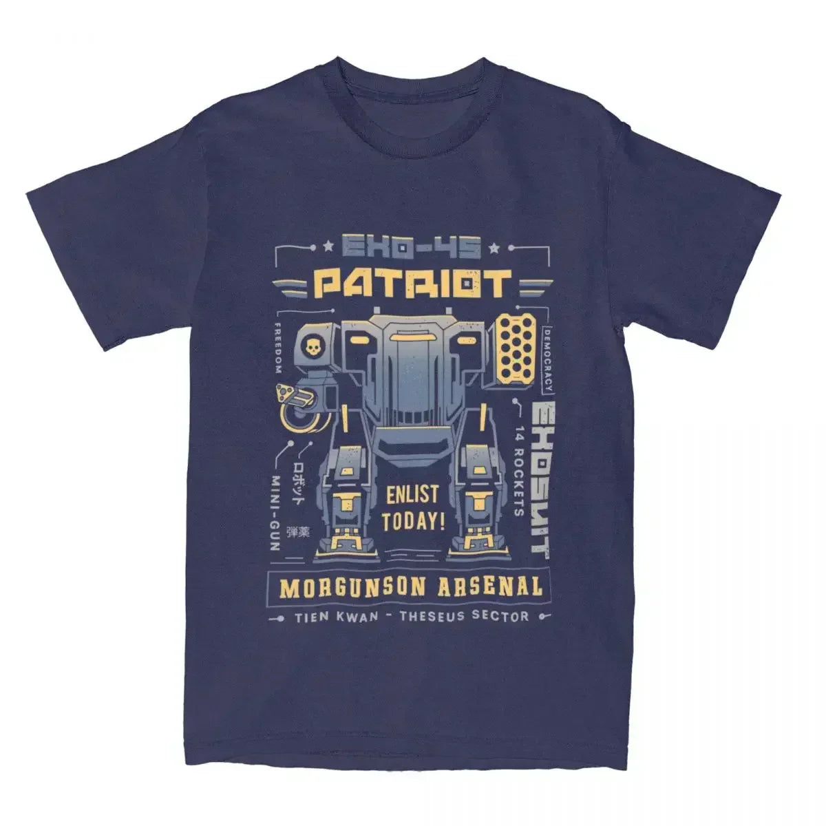 Helldivers T-Shirt - Patriot Mech