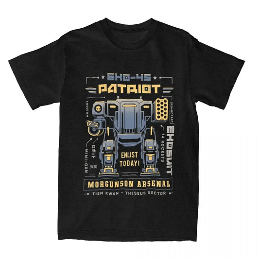 Helldivers T-Shirt - Patriot Mech