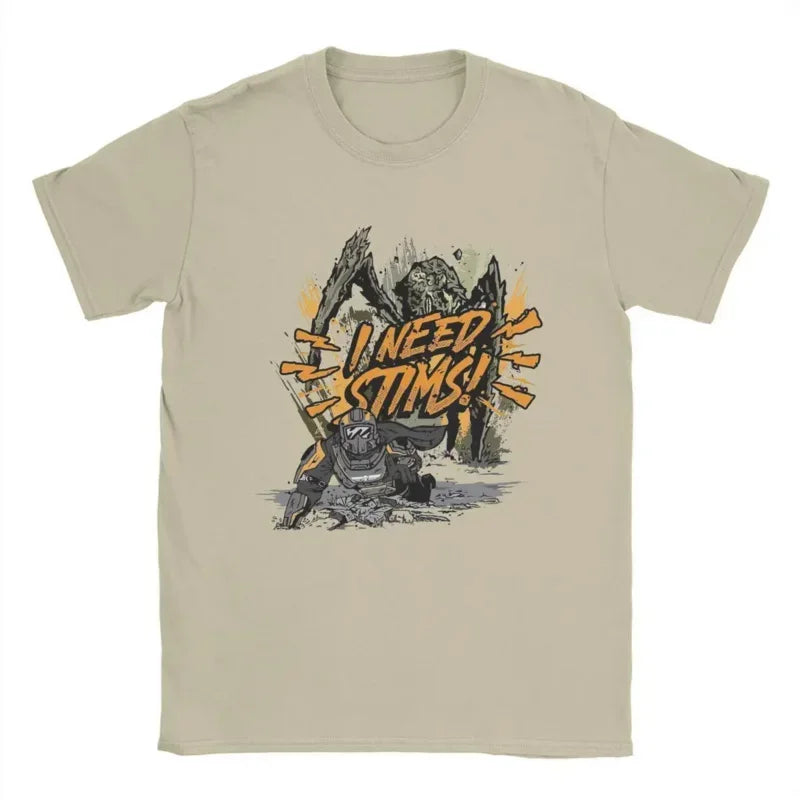 Helldivers T-Shirt - Ich brauche Stims