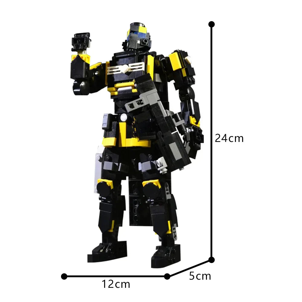 Helldivers B-01 Tactical Armor Figure