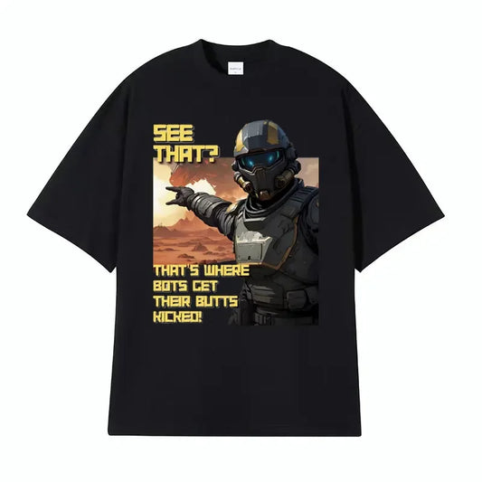Helldivers T-Shirt - Sehen Sie das