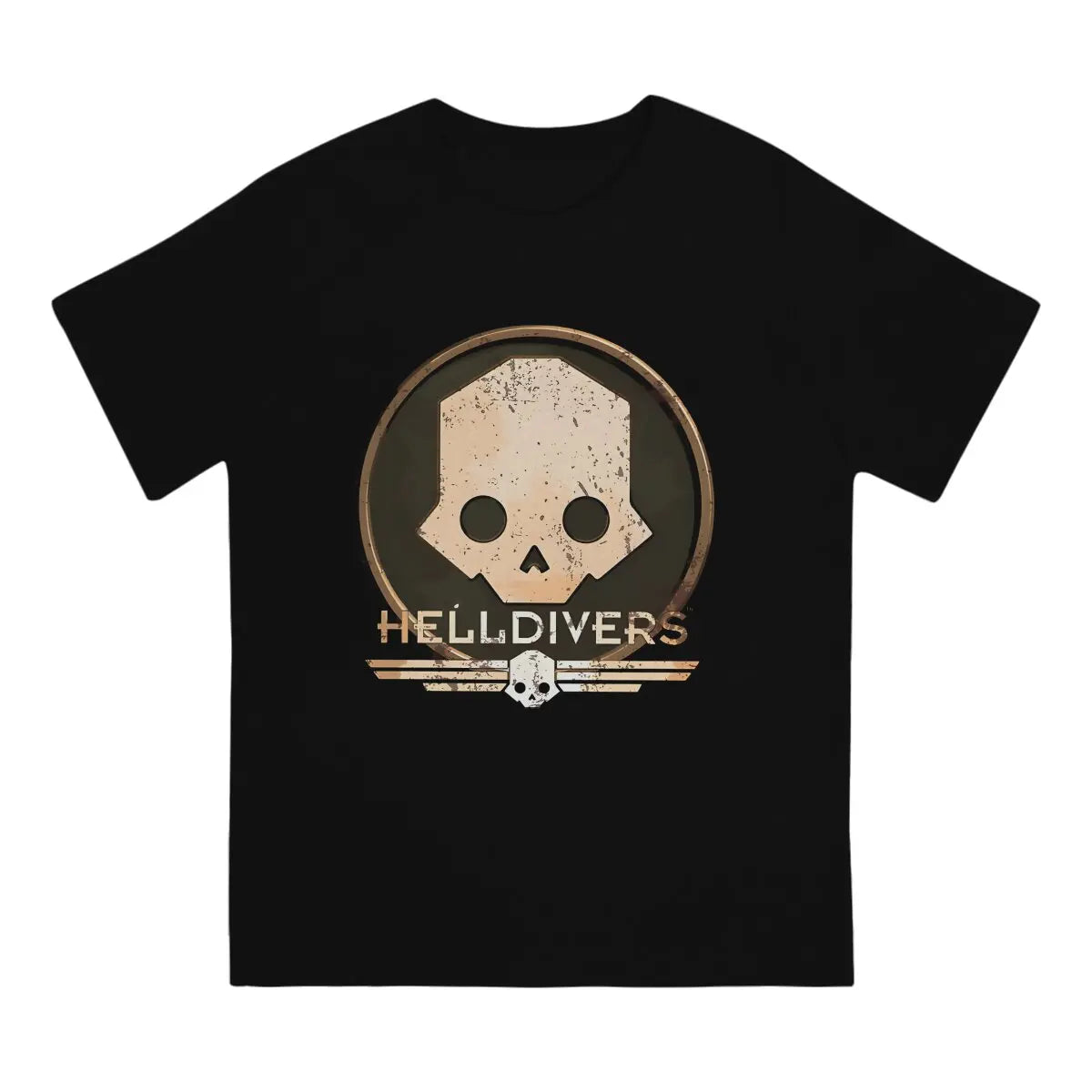 Helldivers T-Shirt - Logo Skull