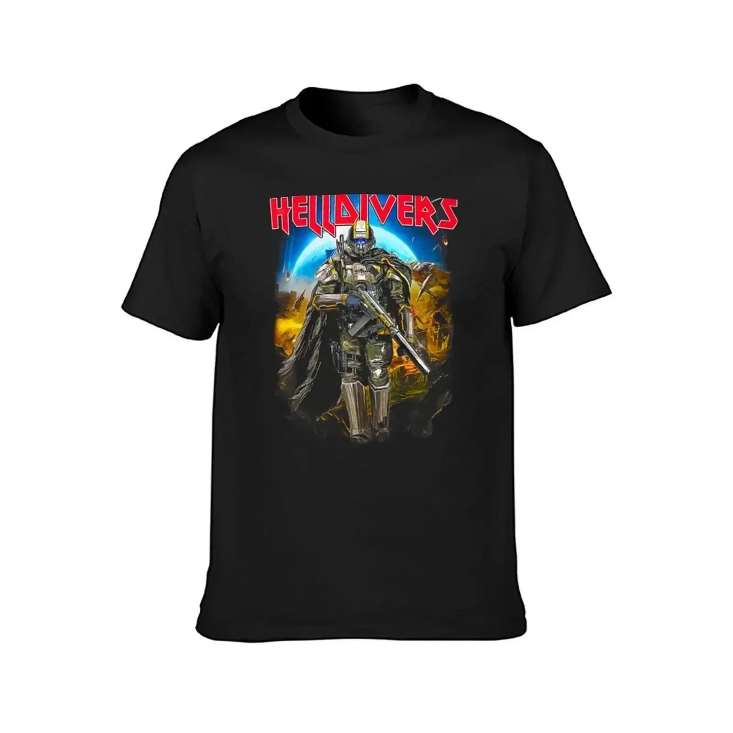T-shirt Helldivers - Crâne